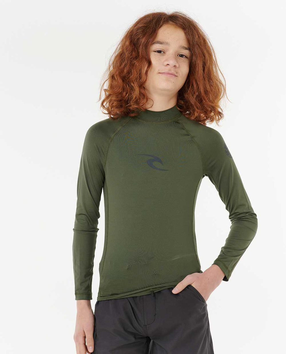 Waves UPF Long Sleeve Rash Vest - Boys (8-16 years)