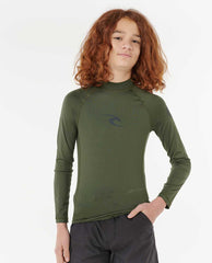 Waves UPF Long Sleeve Rash Vest - Boys (8-16 years)