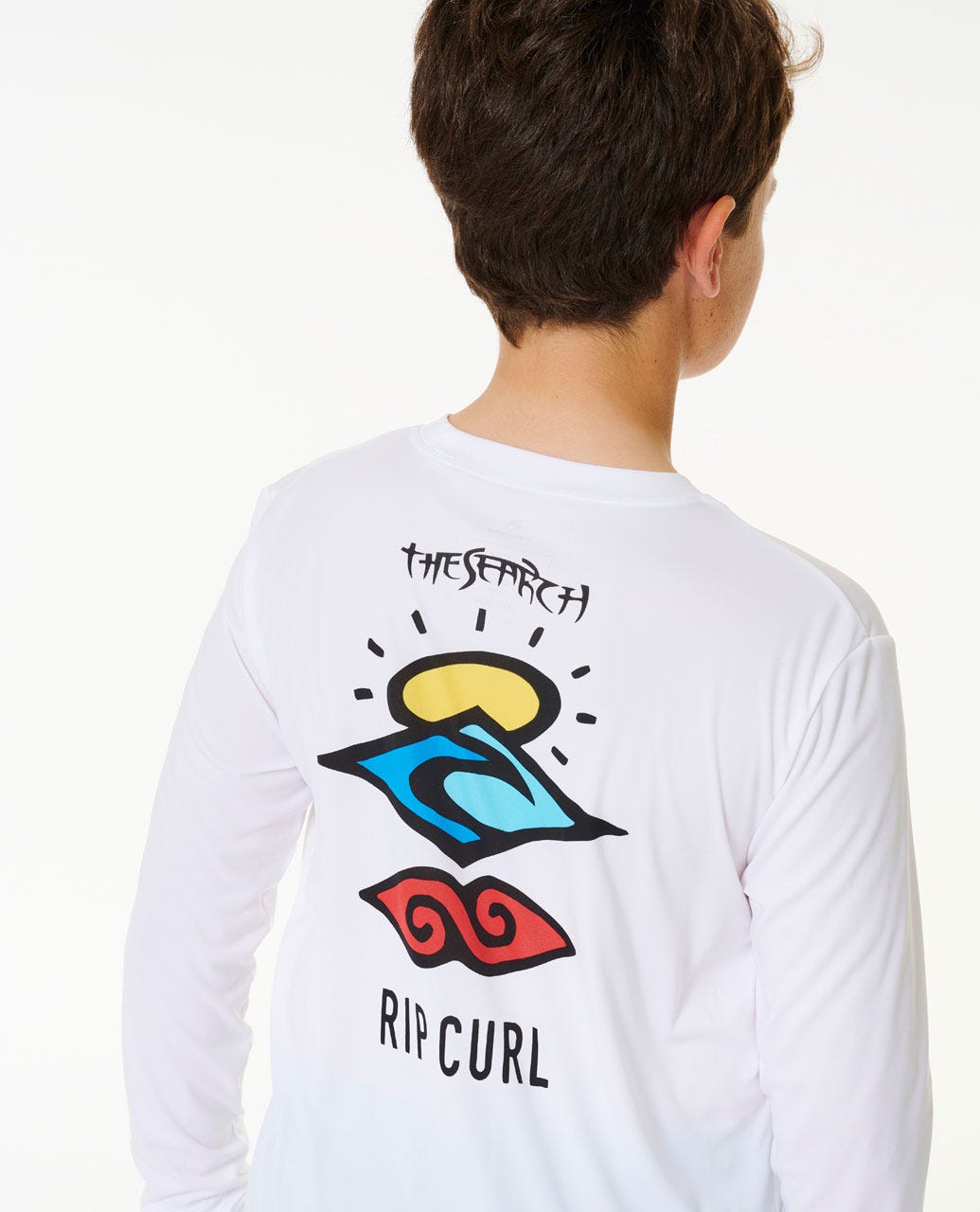 Icons Surflite UV Long Sleeve Rash Vest - Boys (8-16 years)
