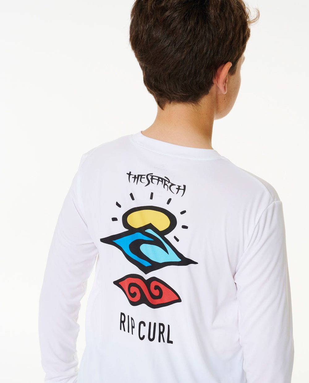 Icons Surflite UV Long Sleeve Rash Vest - Boys (8-16 years)