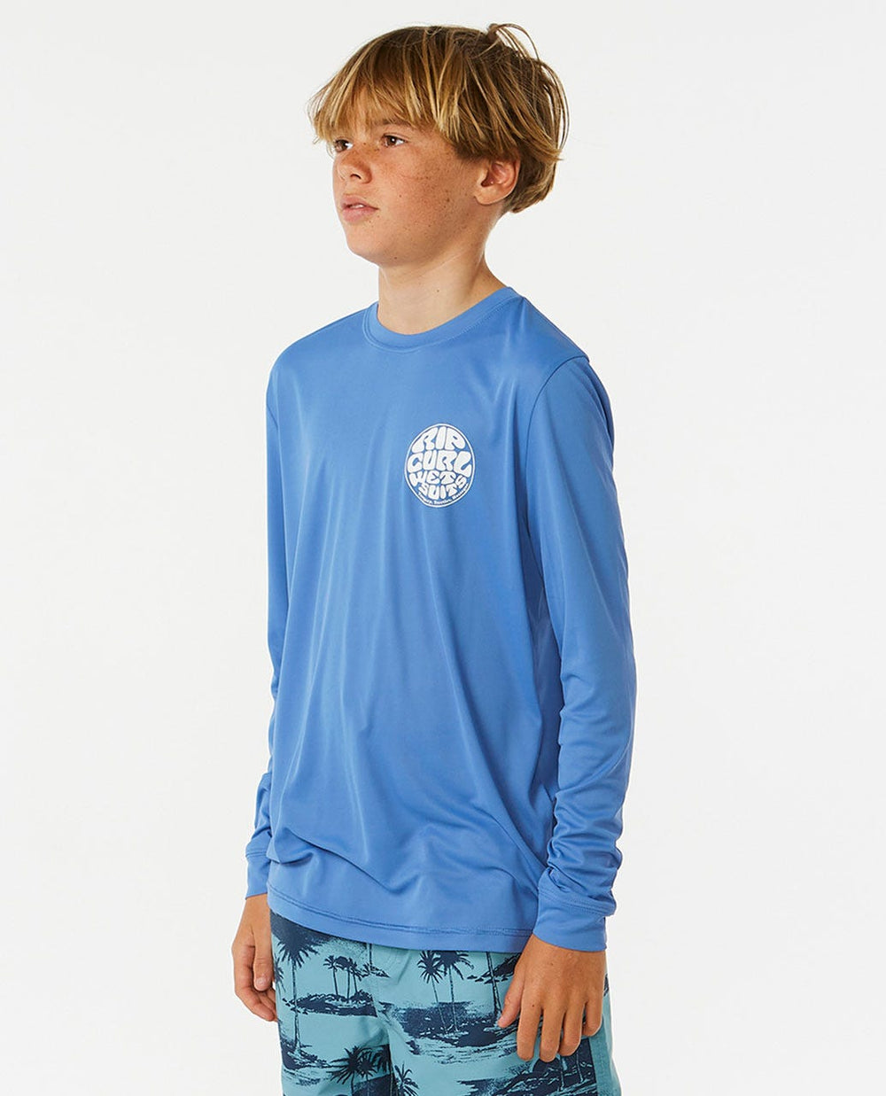 Icons Surflite UV Long Sleeve Rash Vest - Boys (8-16 years)