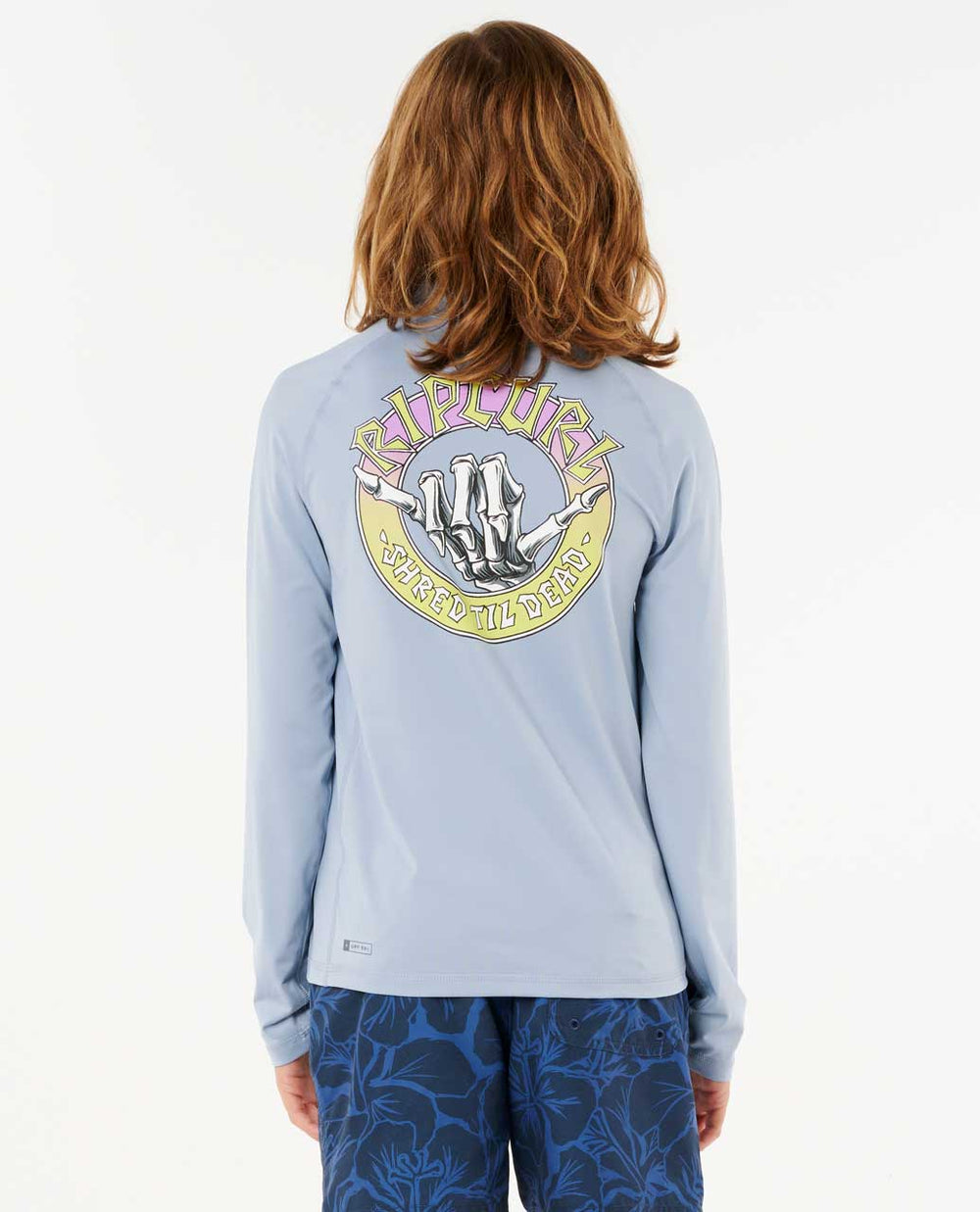 Shred Shakka UPF 50 Long Sleeve Rash Guard- Boys (8-16 years)