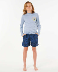 Shred Shakka UPF 50 Long Sleeve Rash Guard- Boys (8-16 years)