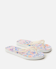 Mixed Bloom Open Toe Sandal - Girls